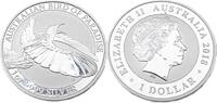 Australien 1 Dollar / 1 Oz 2018 Australischer Paradiesvogel - Viktoria-P... 92.52 US$  +  23.13 US$ shipping