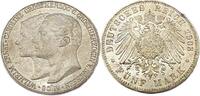 Kaiserreich Sachsen-Weimar-Eisenach 5 Mark Hochzeit von Wilhelm Ernst und Caroline,J.159 -