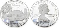Neuseeland 1 Dollar Silbernes Jubiläum der Königin und Waitangi-Tag -