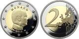 Monaco 2 Euro 2010 Kursmünze - Prinz Albert Proof