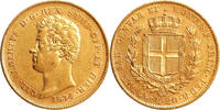 Italy-Sardinia 20 Lire 1834 Gold 20 Lire, Italy-Sardinia, King Carlo Alberto -