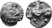 Obol 2nd-1st Century BC Celtic Eastern Celtic Tribe. Imitation of Philip II of Macedon,  Kapos . Rare! ss+