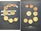 Diverse Länder, 3,88 Euro Kursmünzensätze + Silbermedaille 2002, Griechenland, Luxemburg, Österreich, 3 Stück, Original-Verpackung, Zertifikat, UNC