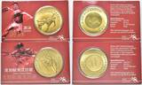 China, 40 Yuan Zur Olympiade in Peking 2008, 4 Stück, Zertifikat, UNC