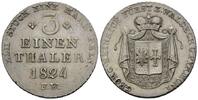 Waldeck-Pyrmont, 1/3 Taler Georg Heinrich, 1813-1845, -
