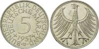 BRD, 5 Mark Silberadler - Kursmünze, -