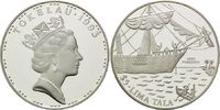 Tokelau, 5 Dollars Geschichte der Seefahrt - Segelschiff H.M.S. Pandora,