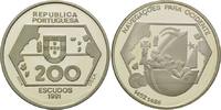 Portugal, 200 Escudos Portugiesische Entdeckungsreise in den Westen,