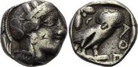 AR Tetradrachme 5. Jh.  v. Chr., Griechenland: Attika, Athen, Prüfhieb / T ... 290,00 EUR + 9,90 EUR kargo