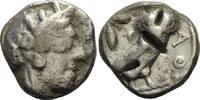 AR Tetradrachme 5. Jh.  v. Chr., Griechenland: Attika, Athen, Prüfhieb / T ... 250,00 EUR + 9,90 EUR kargo