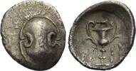 AR Hemidrachme 395-340 v.Chr., Griechenland: Boeotien, Bundesmünze, ss 200,00 EUR + 9,90 EUR kargo