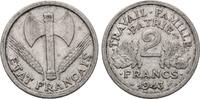 Frankreich, 2 Francs Regierung in Vichy, 1940-1944, -