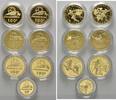 Frankreich, Set von 6x 100 Francs & 1x 50 Francs Zur Fussball-WM 1998, -
