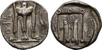  AR Stater 550-480 v.Chr., İtalyan: Bruttium, Stadt Kroton, vz 950,00 EUR + 19,50 EUR kargo