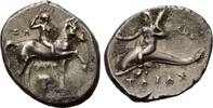  AR Didrachme 281-272 v.Chr., İtalyan: Kalabrien, Stadt Taras, ss + 292,00 EUR + 9,90 EUR kargo