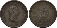 Großbritannien, 1/2 Penny Georg III., 1760-1820, -