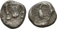  AR Hemiobol 5. Jh.v.Chr., Kleinasien: Karien, Stadt Mylasa, ss 75,00 EUR + 9,90 EUR kargo
