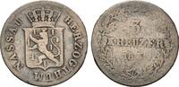 Nassau, 3 Kreuzer Adolph, 1839-1866, -