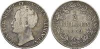 Sachsen-Meiningen, 1/2 Gulden Bernhard II. Erich Freund, 1821-1866, -