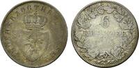 Hessen-Darmstadt, 6 Kreuzer Ludwig II., 1830-1848, -