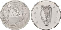 10 Euro 2009, Irland, 80 Jahre einheitliche Banknoten in Irland, Etui, Zertifikat, PP