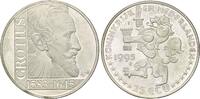 Niederlande, 25 ECU 350. Todestag von Hugo Grotius, -