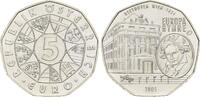 Österreich, 5 Euro 10 Jahre EU-Mitgliedschaft, -