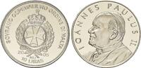 Malta/Order of St. John, 10 Liras Papst Johannes Paul II, -