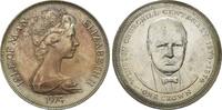 Insel Man, 1 Crown 100. Geburtstag von Sir Winston Churchill, -