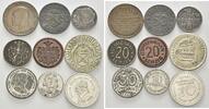 Deutschland, Lot Marken, Medaillen & Währung, -