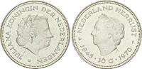 Niederlande, 10 Gulden 25. Jahretag Befreiung durch die Allierten, -