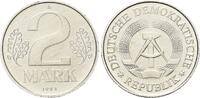 DDR, 2 Mark 1983 A, mattes PP 33.59 US$  +  45.79 US$ shipping
