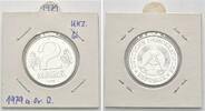 DDR, 2 Mark 1979 A, aus Original-Rolle, matt, unz. 33.59 US$  +  45.79 US$ shipping