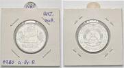 DDR, 2 Mark 1980 A, aus Original-Rolle, matt, unz. 33.59 US$  +  45.79 US$ shipping