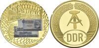 DDR, Medaille 100 Mark Banknote - Karl Marx, -