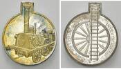 Deutschland, Medaille Erste Eisenbahn in Deutschland 1835, -
