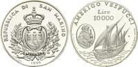San Marino, 10000 Lire Amerigo Vespucci, -