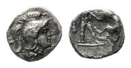  AR Diobol 4./3.Jh.v.Chr. Italien, Stadt Taras, f.ss  95,00 EUR  +  9,90 EUR shipping