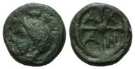  AE 14 4.Jhr.v.Chr., Griechenland: Makedonien, Stadt Akanthos, ss  69,00 EUR  +  9,90 EUR shipping