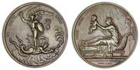 Frankreich, Br.-Med. von Gayrard, Ludwig XVIII. (1814, 1815-1824), a.d. Geburt d.Prinzen Heinrich v. Bourbon, -