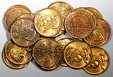 1 Centesimo Panama Bronze 1968  UNC/BU RED KM# 22 RANDOM PICK (1 Coin) (23 783)