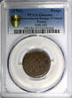 Russian Federation 1701 Denga 1701 RUSSIA PETER I Copper  PCGS VF Details SCARCE Diakov-1 KM#102 (568)