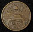 20 Centavos Mexico ESTADOS UNIDOS MEXICANOS Bronze 1944  KM# 439 (27 585) Uncertified