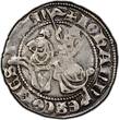 Gros 1302-1303 BELGIUM FRENCH John II of Avesnes Silver (1302-03)1/2  PCGS XF40 TOP GRADE