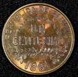 1 Centesimo PANAMA Bronze 1961  1st Year Type Mexico City Mint UNC KM# 22 ( 402)