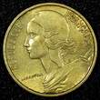 5 Centimes FRANCE Aluminum-Bronze 1966  1st Year Type UNC KM# 933 (25 069)