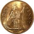 United Kingdom 1 Penny Great Britain Elizabeth II Bronze 1967  KM# 897 UNC RANDOM PICK (1 Coin)