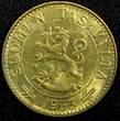 50 Pennia Finland Aluminum-Bronze 1953 H  UNC/BU KM# 40 (24 142)