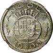 10 Escudos ANGOLA Portuguese Colony Silver 1955  NGC MS63 KM# 73 (001)