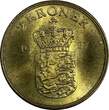 2 Kroner Denmark Frederik IX Aluminum-Bronze 1957 C S  GEM BU 31mm KM# 838.2 (50) Uncertified
